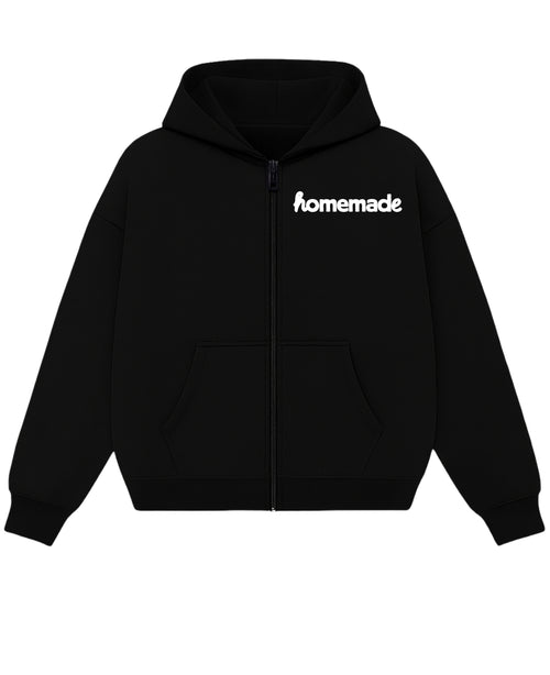 Zipper Hoodie Front Design